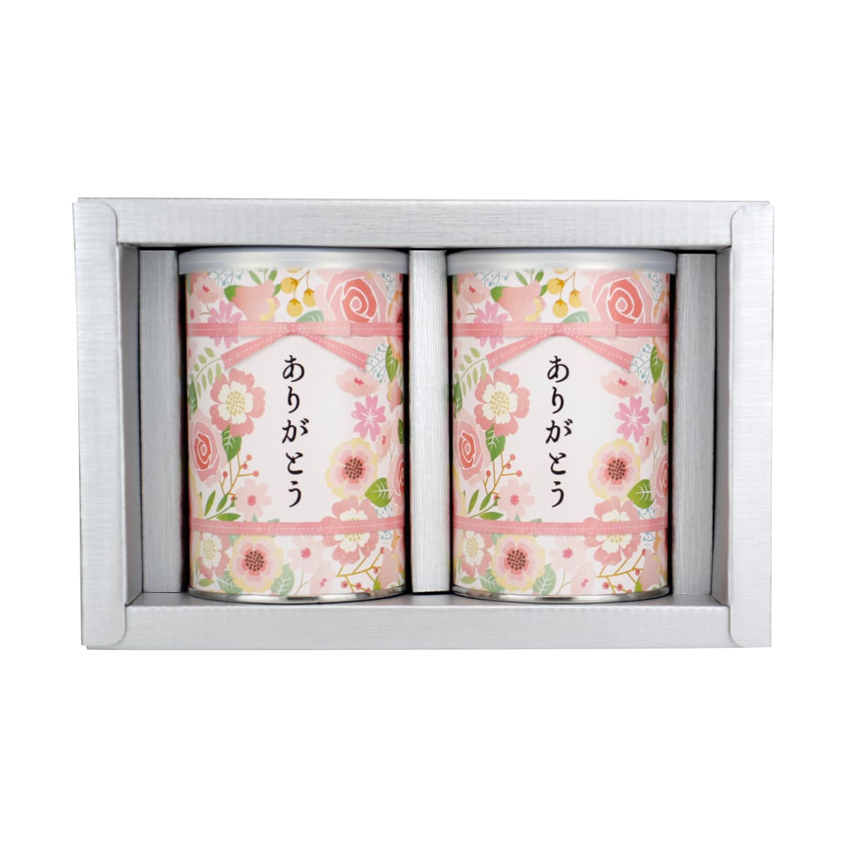 【G-315・600】特上煎茶入 ありがとう缶 100g×2缶ギフト