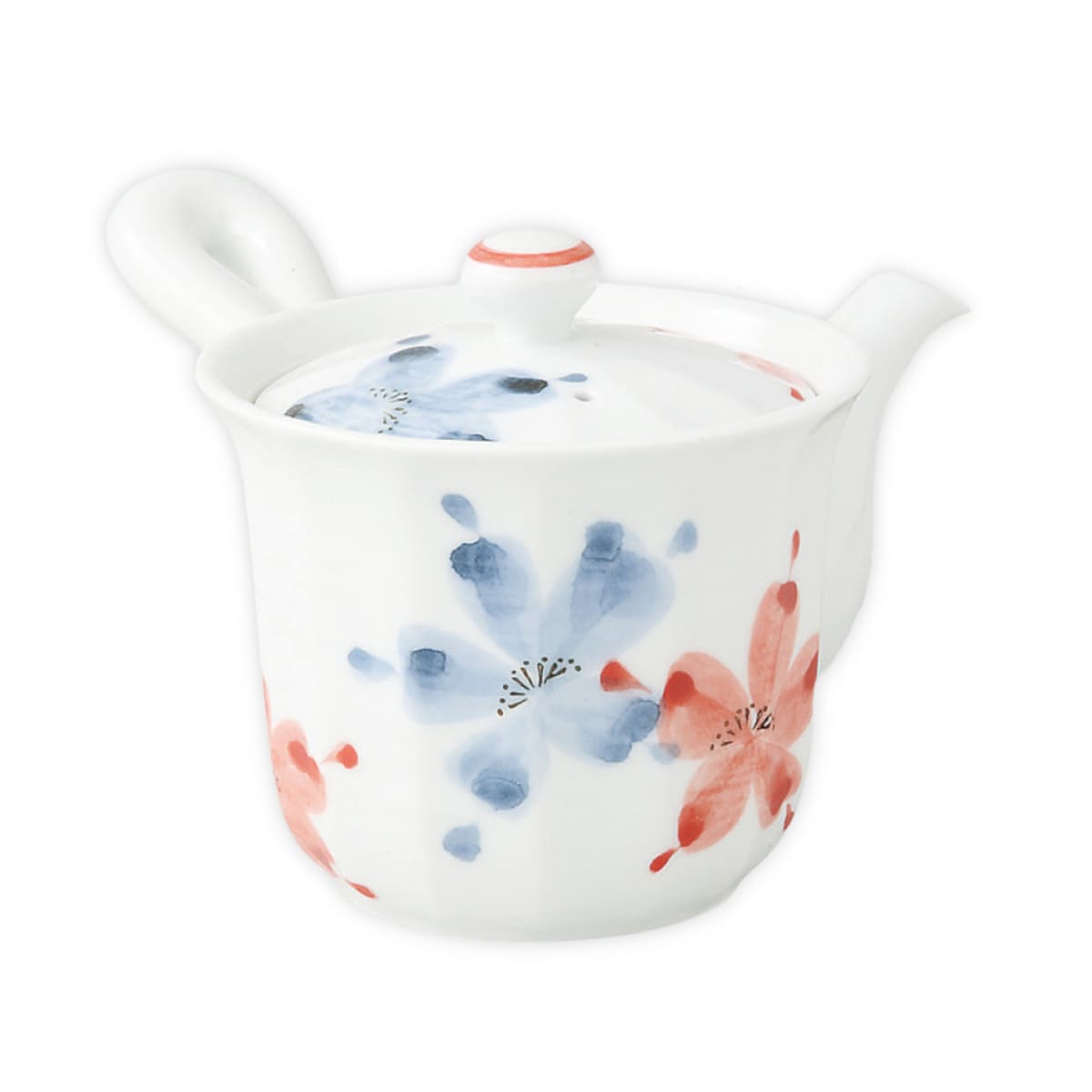 5506軽量呉須花絵急須