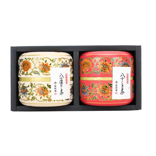 【G-607・フくき茶】マイルド深むし特上・白折(くき茶)　60g×2本ギフト