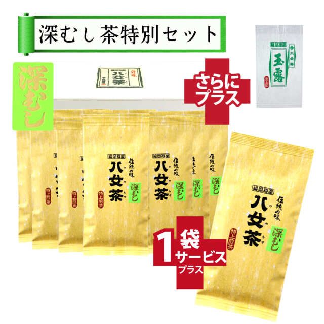 【T-63・フ】マイルド深むし特上煎茶　10+1袋+プレゼント品