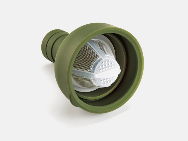 Z-510】HARIO フィルターインボトル（大）・スモーキーグリーン 750ml