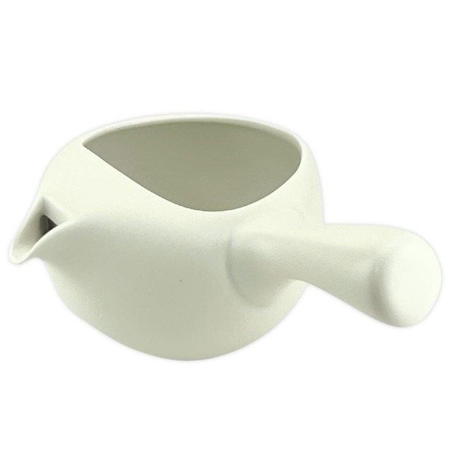 Z-440】☆常滑焼☆フタなし急須 ちゃーみる・白 430ml