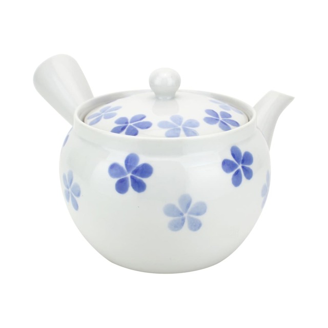 5531花柄かご網急須