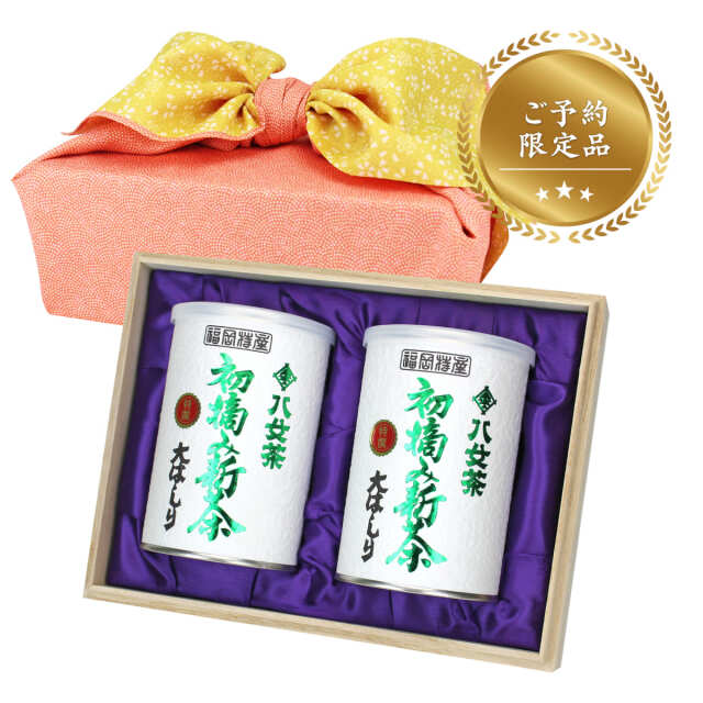 【G-24】特選大はしり 2缶木箱入風呂敷ギフト