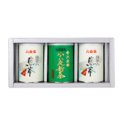 【G-196・ア400】八十八夜新茶・抹茶入り煎茶ティーバッグ缶 100g×3缶