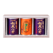 【G-230・コフ】秘蔵八女・マイルド深むし特上 100g×3缶