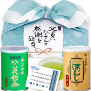 【G-354】マイルド深むし上煎茶◇限定品・八十八夜新茶　100g×2缶