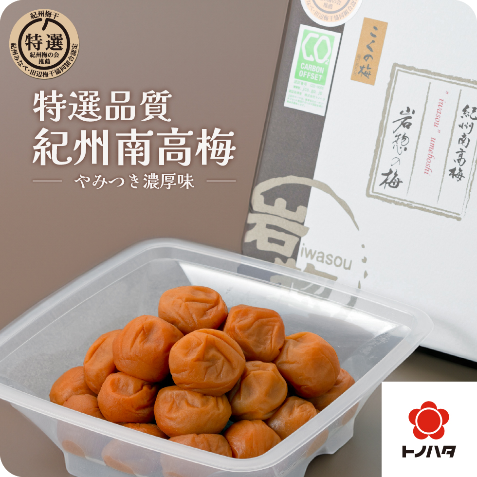 300g こくの梅 うす塩味 紀州南高梅