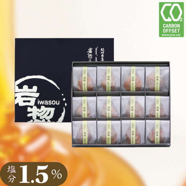 12個入 減塩みつふる 紀州南高梅