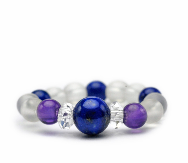 ラピススーパーパワーリング(ラピス・アメジスト）  2105A