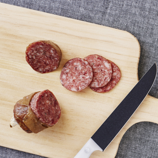 生サラミスライス皿盛