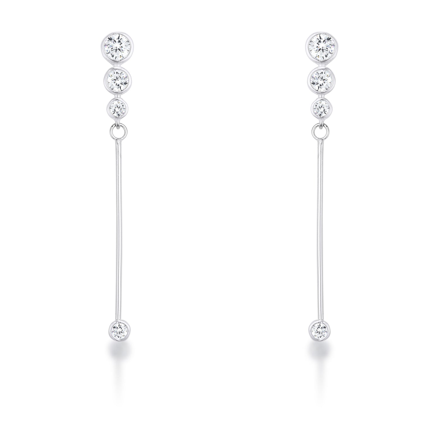 ジュエリーハートアート　ジュエリー通販ショップ　ラインドロップピアス