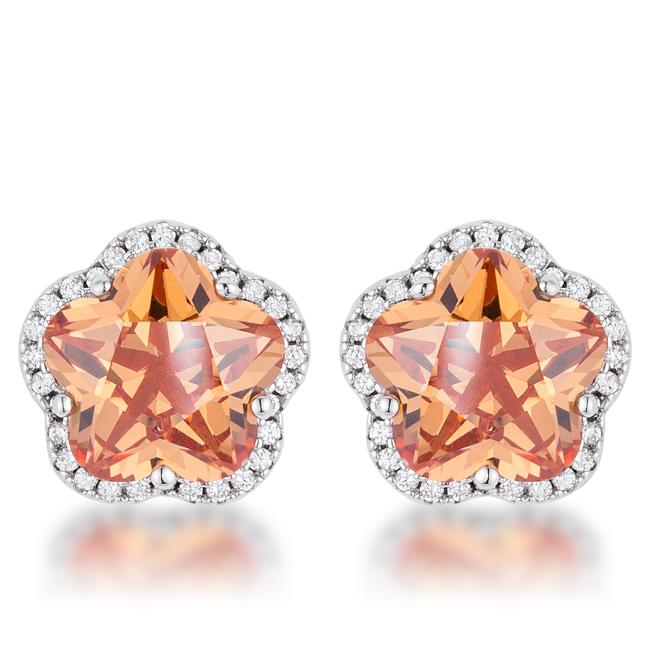 ジュエリーハートアート　ジュエリー通販ショップ　シャンパンフラワーピアス