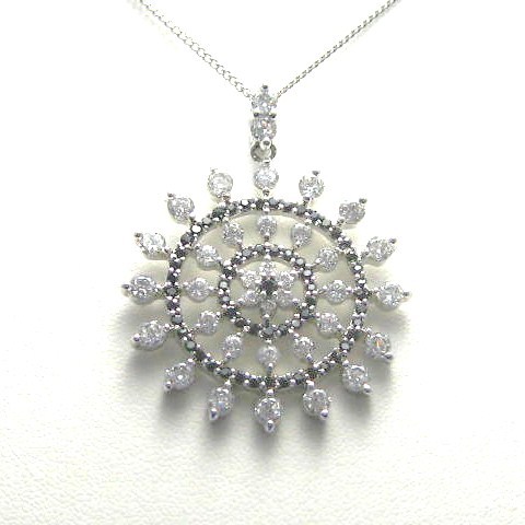 ジュエリーハートアート　人工宝石 トラベル・ジュエリー通販ショップ　フェリスペンダントブラック