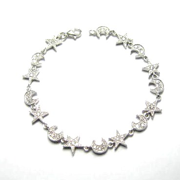 STAR MOON HEART BRACELET jieda ブレスレット Jieda（ジエダ）の「STAR MOON HEART BRACELET（ブレスレット