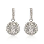 ジュエリーハートアート　ジュエリー通販ショップ　パヴェボールピアス