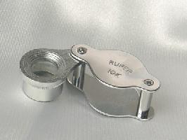 プロがもつ手のひらサイズ10倍ルーペ 彼女  誕生日  ジュエリー アクセサリー ∞ jk2003102old