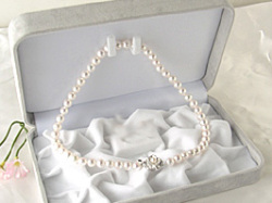 本真珠7～7.5ミリネックレス(パール)☆