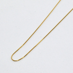 ベネチアン ネックレス チェーン K18 40ｃｍ 彼女 誕生日 ジュエリー アクセサリー y170142