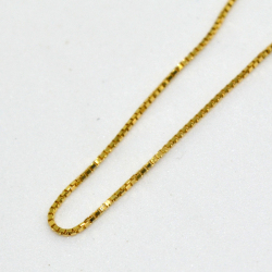 スライド ベネチアン ネックレス チェーン K18 45ｃｍ 彼女 誕生日 ジュエリー アクセサリー y170145