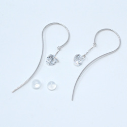 ジプシー 揺れる キュービック シンプル ピアス y180105