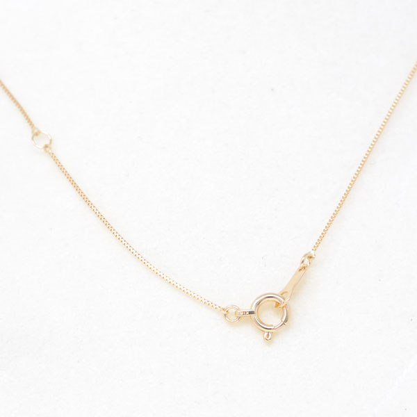 ラッキー セブン ダイヤモンド お花 デザイン 18金 K18 18K ネックレス 