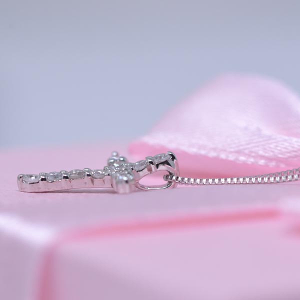 Pt900 プラチナ ダイヤモンド ピアス 0.50ct 花 フラワー flower  