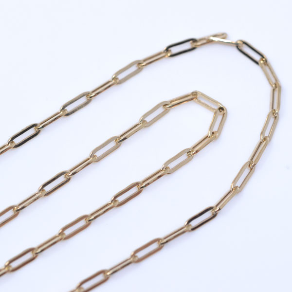 18金 ネックレス オシャレな チェーン K18 18K 45cm y210150