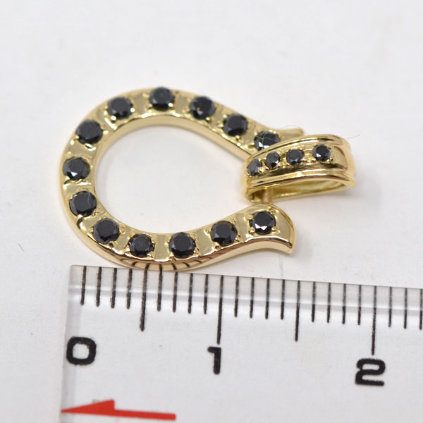 馬蹄 ネックレス 18金 K18 18K ゴールド オシャレな ホースシュー 