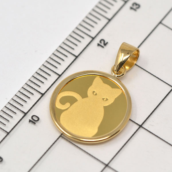 【値下げ♬.*゜】ペンダントヘッド 18K カバン型 送料無料】【受注生産】3～4週間届け K24/純金 インゴット