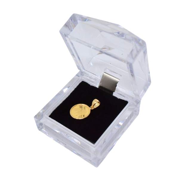 コイン ホース 馬 コイン ペンダント トップ 純金 K24 1/25オンス 24金