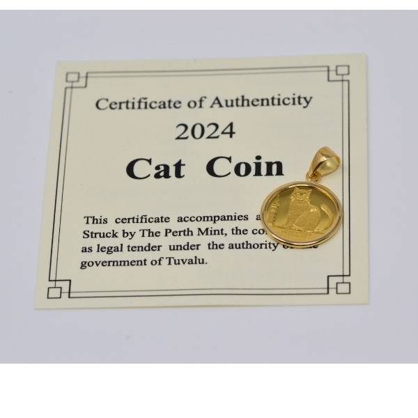 2024年 限定 コイン ネコ キャット CAT COIN ブリティッシュショート