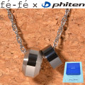 新作 チタン メンズ ネックレス ファイテン fe-fe phiten フェフェ サークル ペンダント Men's FP-33 y170151