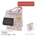 ギフト用 ラッピング セット ジュエリー ケース と ラッピング袋 と 手下げ袋のセット 誕生日 ジュエリー アクセサリー プレゼント y220252