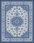 爽やかブルー素足も喜ぶさらさらタッチマット　ペルエスターテ200ｘ250ｃｍ