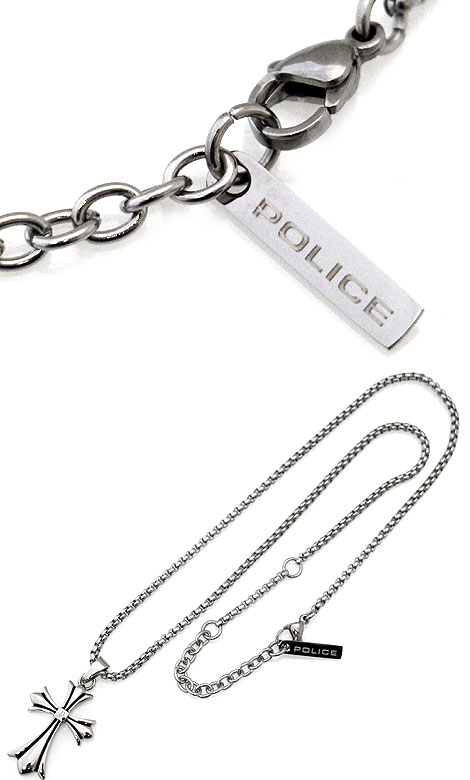 POLICE ポリス 25990PSS01 GRACE medium ステンレス レザー