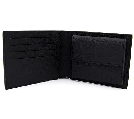 dunhill ダンヒル 22R2P10PS001R プレーン PVC メンズ用 小銭入れ付 二  