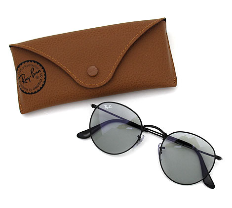 Ray Ban レイバン RB3447 002/52 50 ROUND METAL WASHED LENSES 