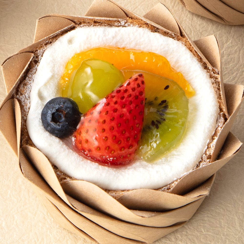 シフォンケーキフルーツ