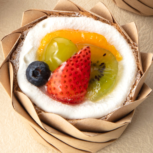 シフォンケーキフルーツ