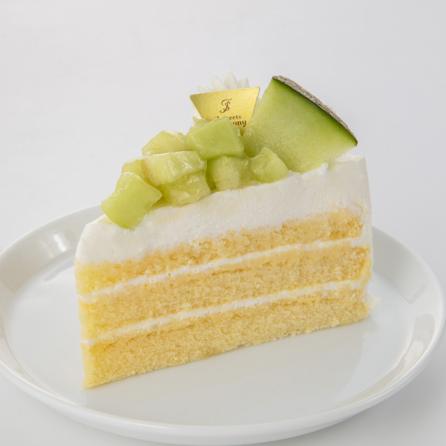 メロンショートケーキ