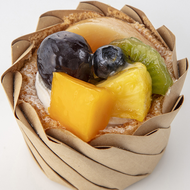 シフォンケーキ フルーツ夏