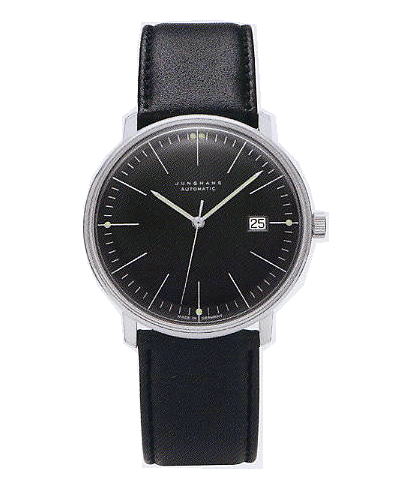 ユンハンス・マックスビル・オートマチックデイト（アワーマーカー） 0274701正規品　腕時計