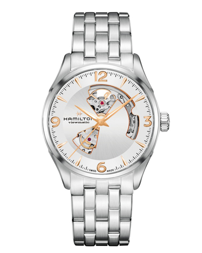 ハミルトン・ジャズマスター・オープンハート42mm H32705151 正規品　腕時計