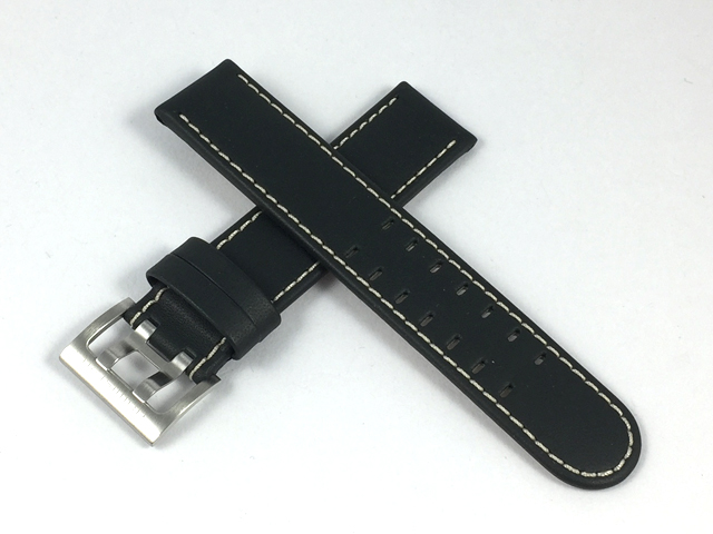 ハミルトン純正ベルト20mm/カーキフィールドオート38ｍｍ用ダークグリーンカーフベルトH690704112【メール便なら送料無料】