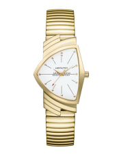 ✨*✨様 ハミルトンベンチュラ　レディース白蝶貝文字盤 オレンジレザーバンド 腕 ✨*✨様 ハミルトンベンチュラ レディース白蝶貝文字盤 オレンジ