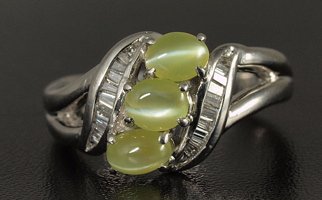 クリソベリル・キャッツアイ画像