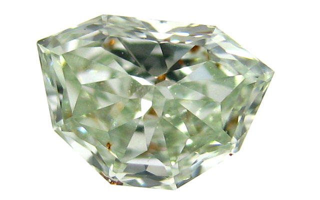 グリーンダイヤモンドルースGIA画像