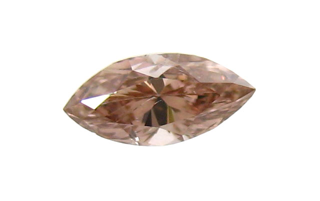 ファンシー・オレンジー・ブラウンダイヤモンド画像