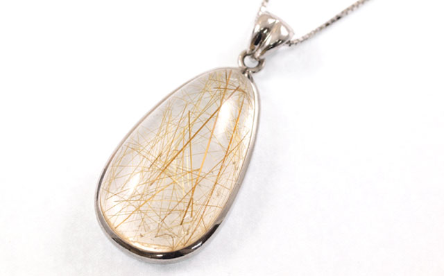 ルチルクォーツペンダントトップ